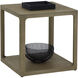 Doncaster 22 X 22 inch Smoke Grey Side Table